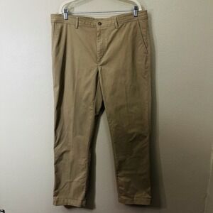 Roundtree & Yorke Men's Active Hike Pants Water Repellant Beige 38 X 32‎